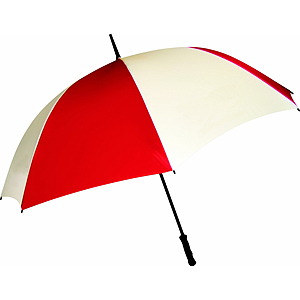 Dual Color Promotional Umbrella - Red and White